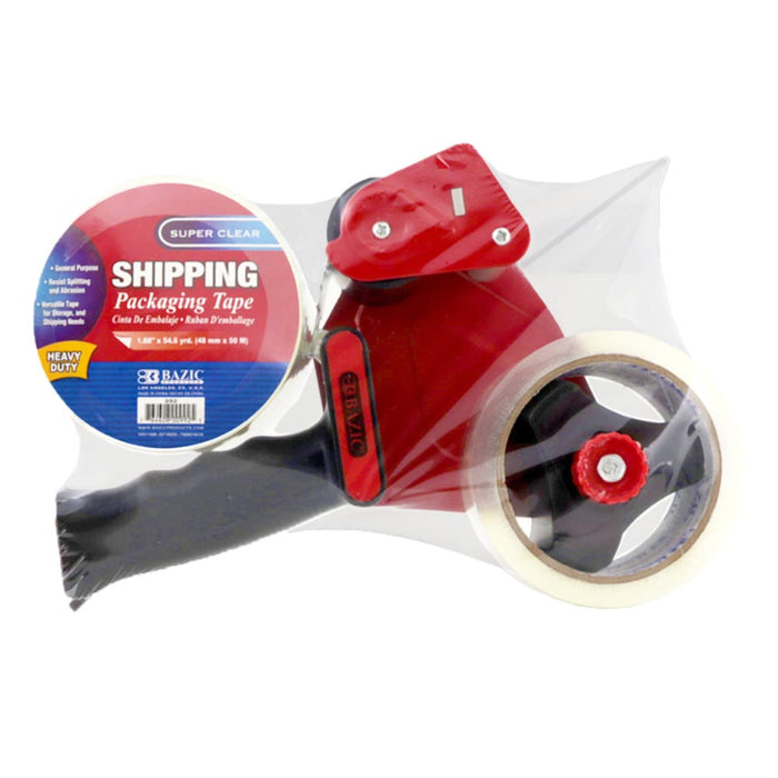 Heavy Duty Tape Gun Dispenser 2 Shipping Clear Packaging Rolls Strong Seal Box