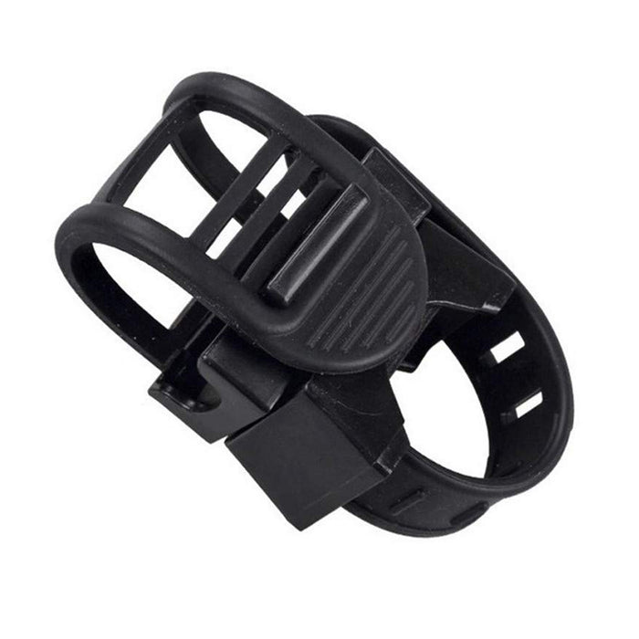 Bicycle Bike Flashlight Mount Holder 360" Swivel Adjustable Strap Universal Safe