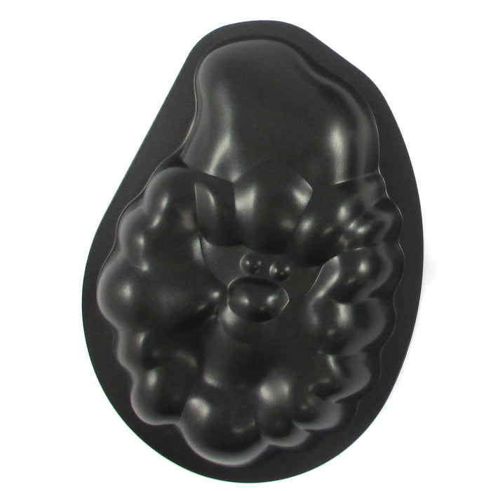 Christmas Santa Claus Baking Pan Mold Metal Cookie Mini Cake Stocking Stuffer !