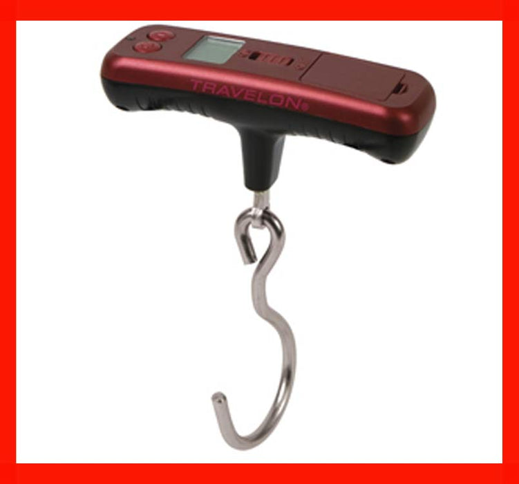 Travelon Micro Luggage Suitcase Scale Digital Hanging Travel Weigh Portable Hook