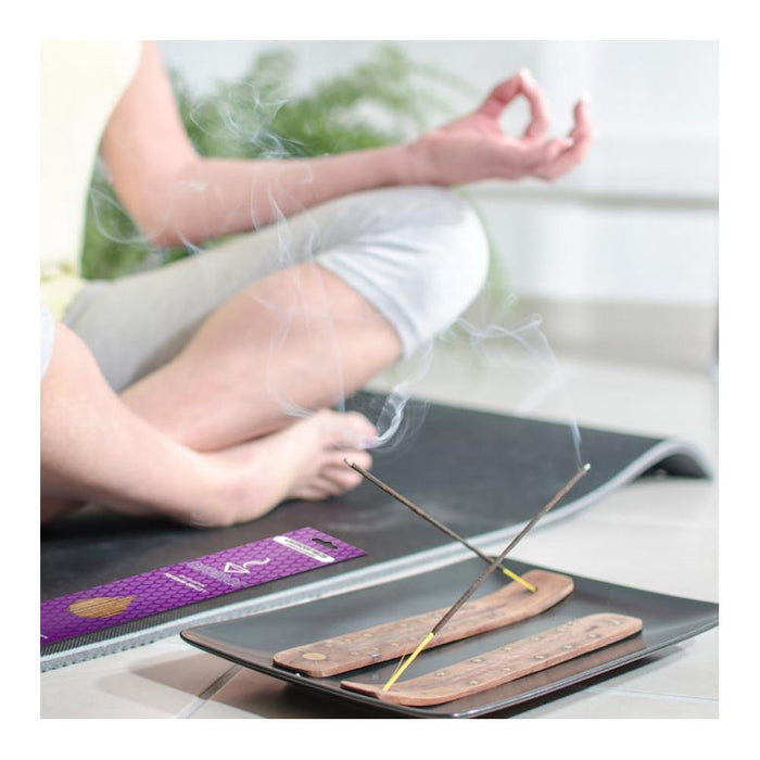 60 Hand Dipped Incense Sticks Lavender Scent Relax Aroma Therapy Home Fragrance