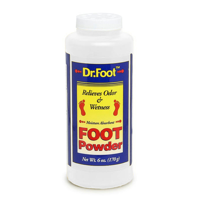 3 Dr Foot Powder Relieves Athlete Feet Odor Wetness Moisture Absorbent Cools 6oz
