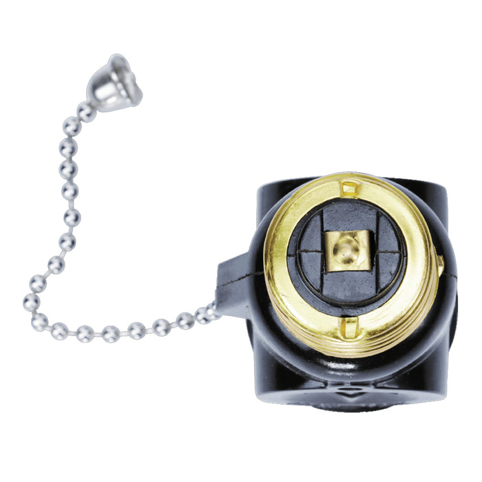 2 Outlet Light Bulb Socket Adapter Converters Plus Two Outlets Pull Chain Switch