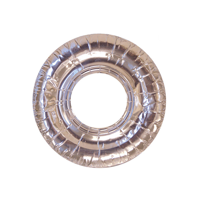 40 X Aluminum Burner Bib Foil Round Gas Oven Liners Covers Wholesale 8.75" !