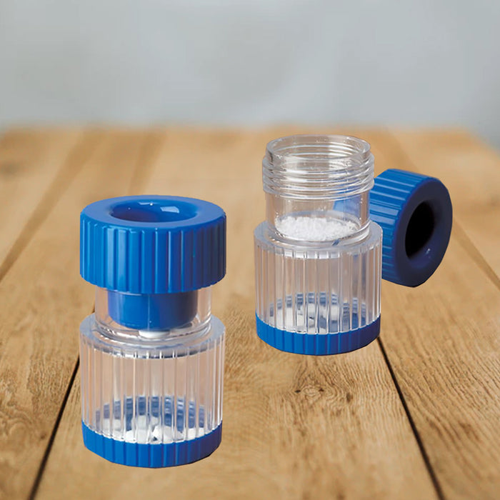 1 Pill Crusher Cutter Crush Medicine Tablets Vitamins Medication Grinder Storage