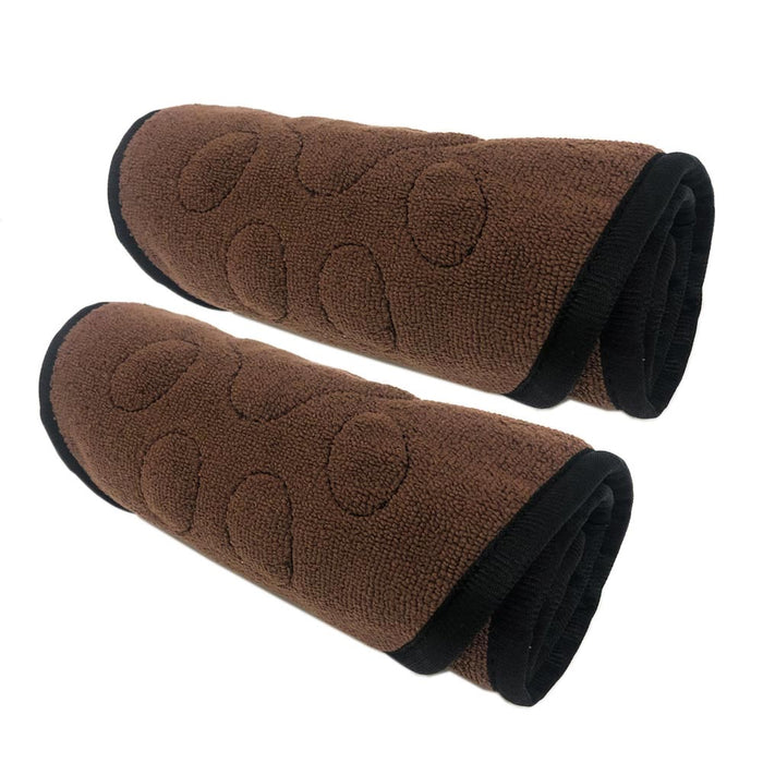 2 Extra Absorbent Quick Drying Pet Towel 2 Handed Cat Dogs Puppy Bath Fast Warm