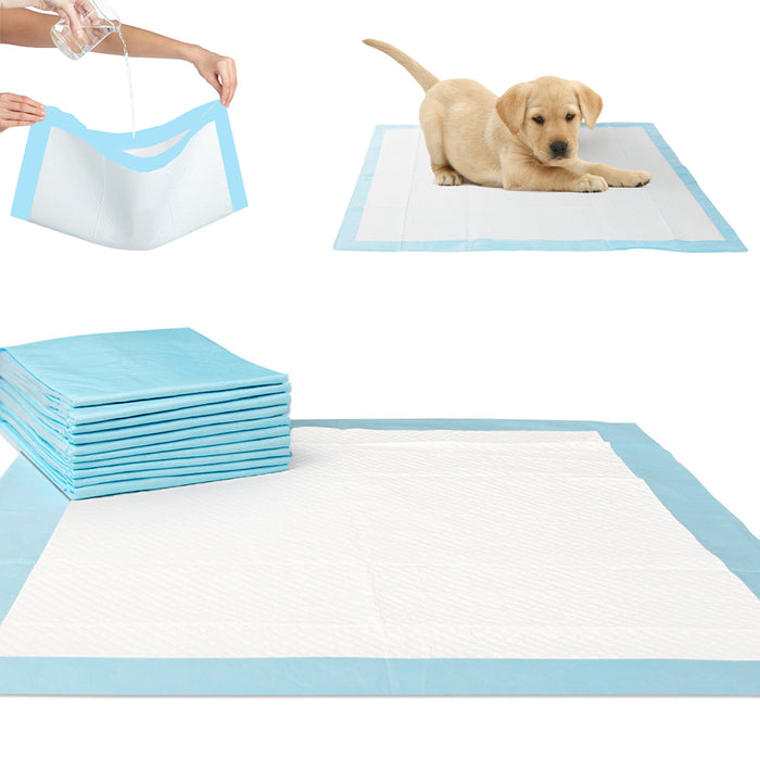 9 Pet Puppy Training Pee Pad Dog Cat Disposable Absorbent Odor Reducing Mats Set