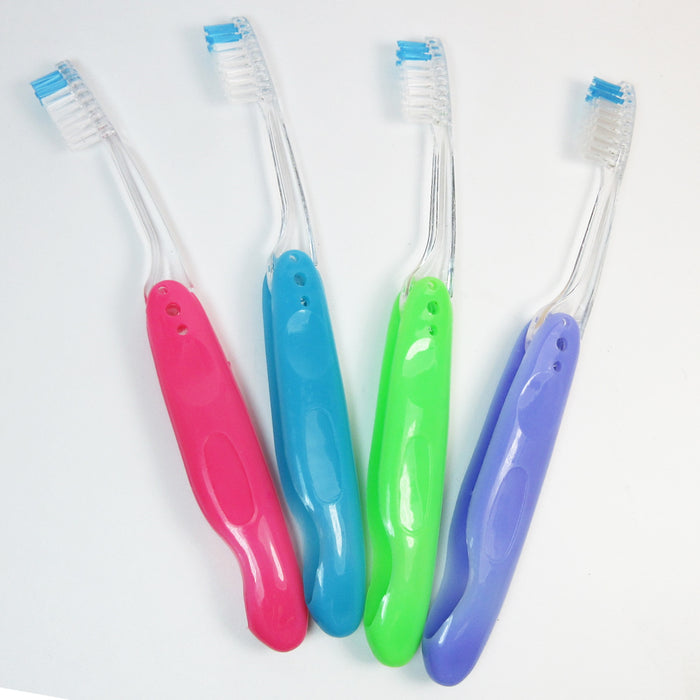 8 Travel Toothbrush 2 Cases Portable Hike Camping Brush Cleaner Protect Gift Box