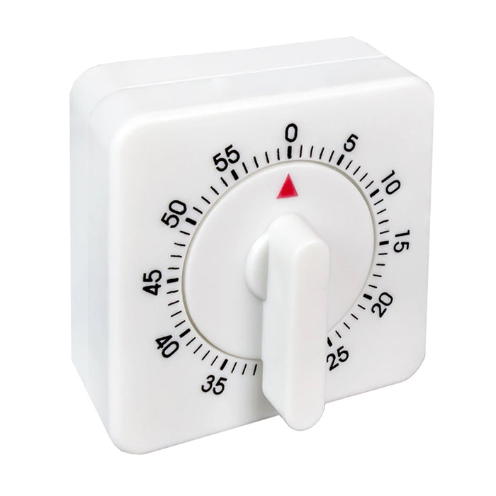 2PC Long Ring Bell Alarm Loud 60-Minute Kitchen Cooking Wind Up Timer Mechanical