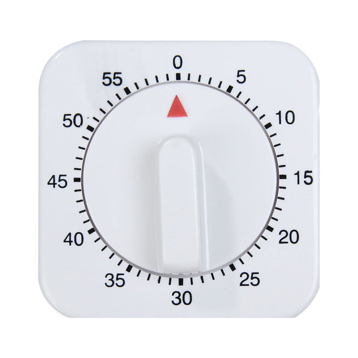 2PC Long Ring Bell Alarm Loud 60-Minute Kitchen Cooking Wind Up Timer Mechanical