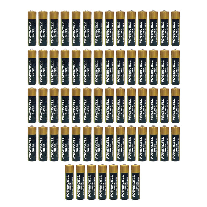 63-Count Extra Heavy Duty AAA Batteries 1.5V Triple A Battery Wholesale Bulk Lot