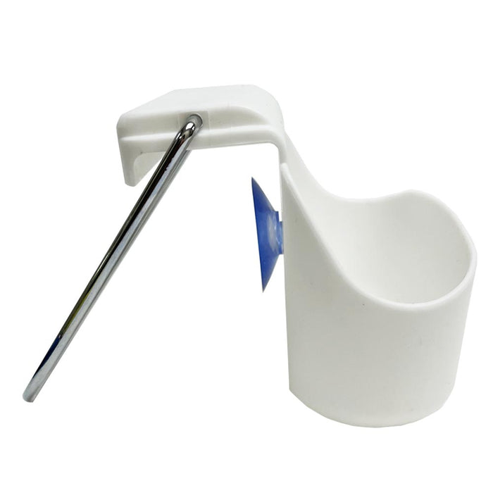 2 Pk Kitchen Sink Caddy Sponge Towel Holder Scrubber Soap Drainer Rack Organizer