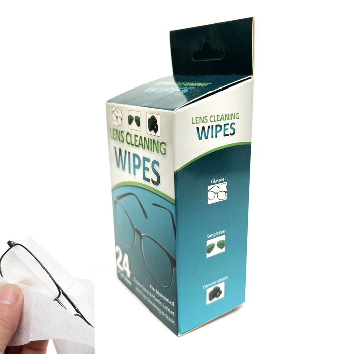120 Lens Cleaning Wipes Pre-Moistened Cloths Eye Glasses Computer Camera Optical