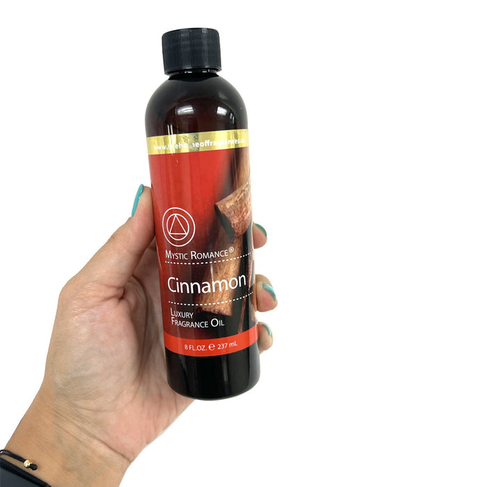 Cinnamon Luxury Fragrance Oil Scent Burner Warmer Air Diffuser Home Aroma 8oz