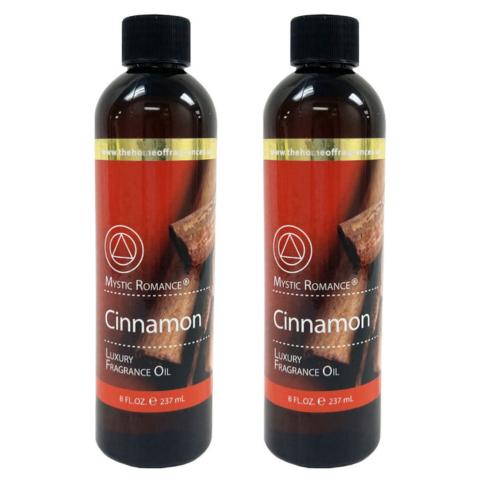 2pc Cinnamon Scented Home Fragrance Oil Home Diffusers Candles Room Therapy 16oz