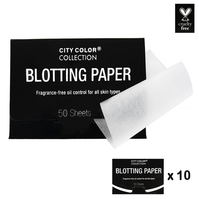 500PC Facial Oil Control Absorbent Sheets Oil-Absorbing Blotting Paper Skin Care
