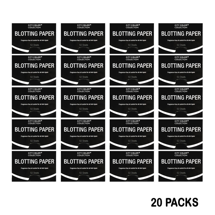 1000 Count Oil Absorbing Tissues Blotting Paper Sheets Facial Skin Care 20 Packs