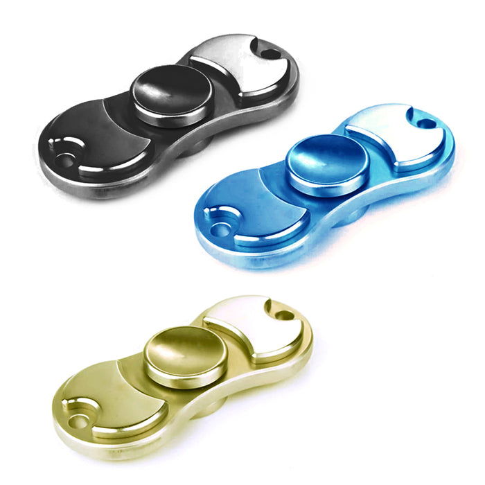 2 Finger Gyro Fidget Hand Toy Spinner Relieving Boredom ADHD Anxiety Kids Adults