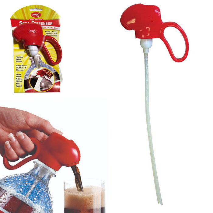 2 Pack Soda Dispenser Fizz Saver Cap 2 Liter Bubble Keeper Fountain Machine Coke