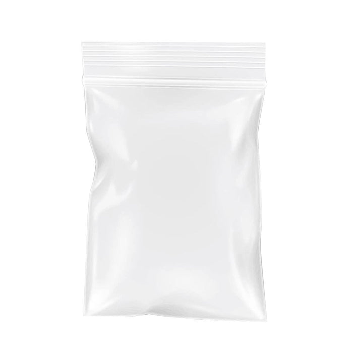 400 Clear Reclosable Zip Bags Plastic Poly Resealable Lock Seal 5x7 Baggies 3mil
