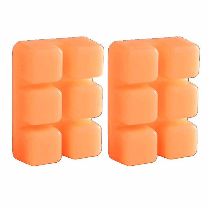 4 Pk Rose Scent Wax Melts Tart Cubes Candle Warmer Fragrance Aroma Therapy 2.5oz