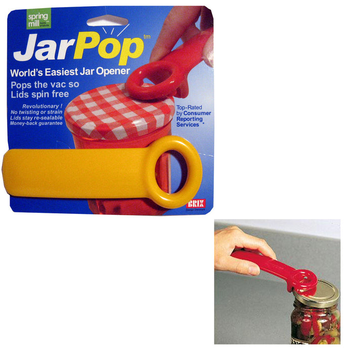Jar Pop Jar Opener Jarpop Jarkey Vacuum Breaker Key Rim Lid Lifter Top Denmark !