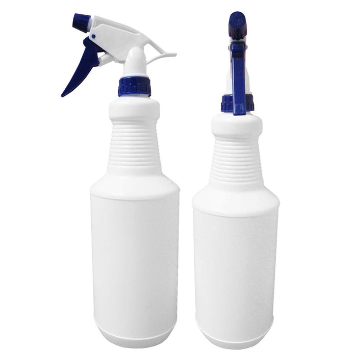 5 Pack 32 Oz Heavy Duty HDPE Spray Bottles w/ Adjustable Trigger Sprayer Nozzle