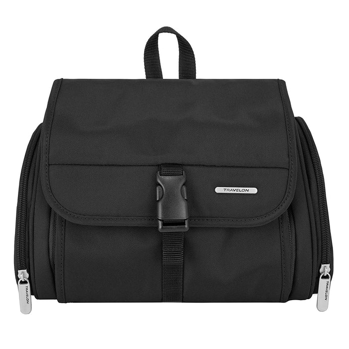 Luxury Hanging Toiletry Bag Travel Makeup Carry On Expandable Organizer Black