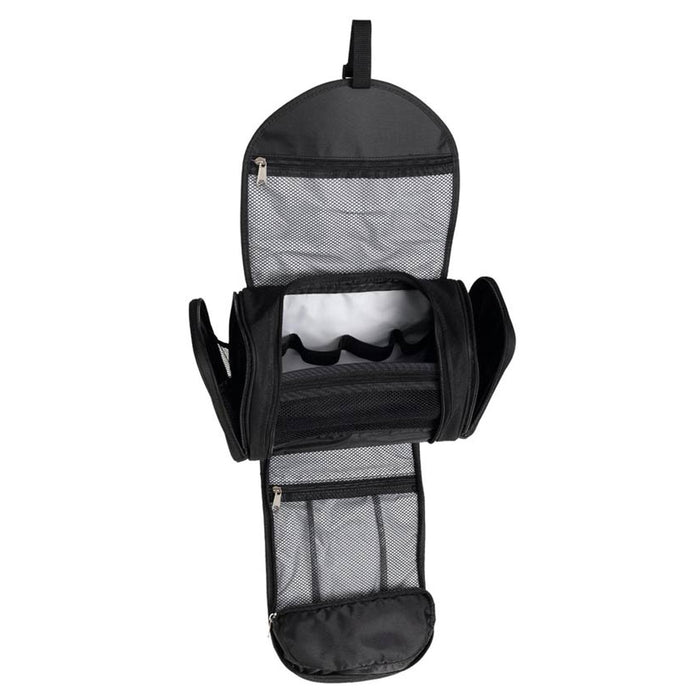 Luxury Hanging Toiletry Bag Travel Makeup Carry On Expandable Organizer Black