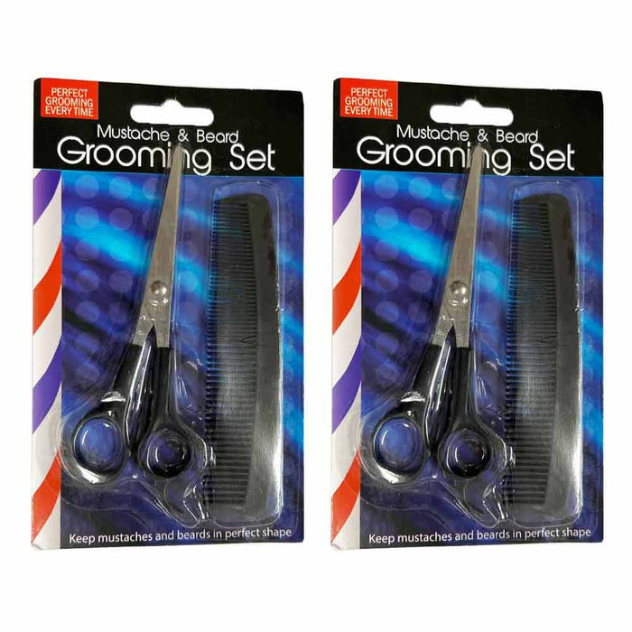4 PC Hair Cutting Scissors Set Barber Shears Professional Salon Scissors Comb