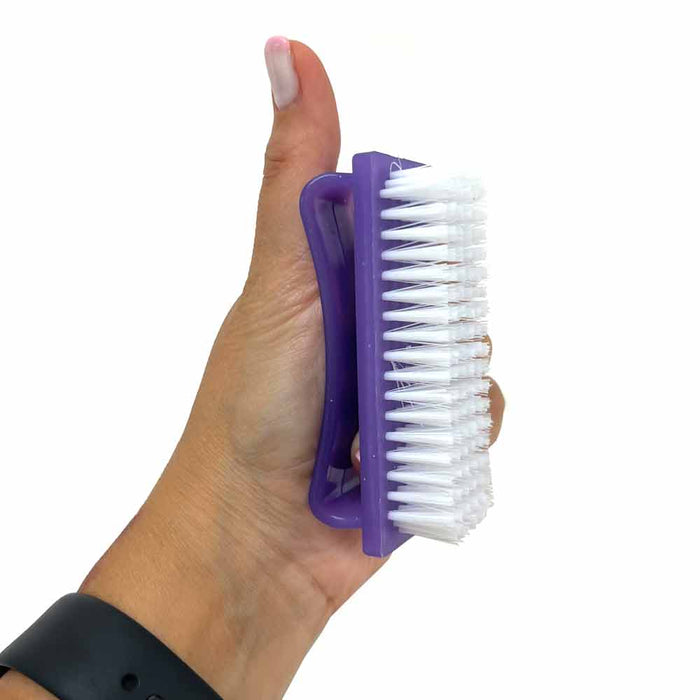 12 PC Nail Brush Set Cleaning Scrub Manicure Pedicure Fingernail Brushes Toes