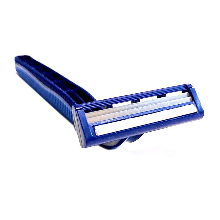 10 Gillette Blue II Razors Men's Disposable Twin Blades Rastrillo Remover Shaver