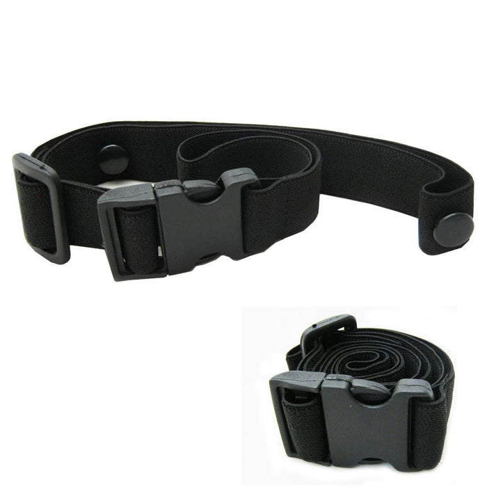 Running Triathlon Marathon Number Belt Waist Adjustable Black Race Men Woman