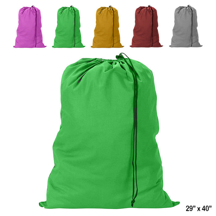 Extra Large Washable Laundry Bag Heavy Duty Hamper Drawstring College 29" X 40"