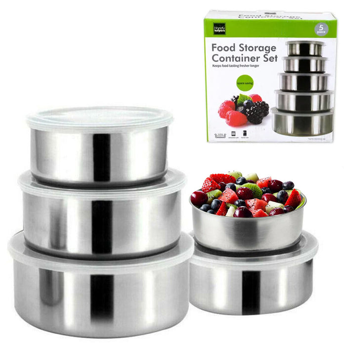 5 Food Storage Containers Lid Storage Containers 8/12/16/18 32oz Lunch Box Snack