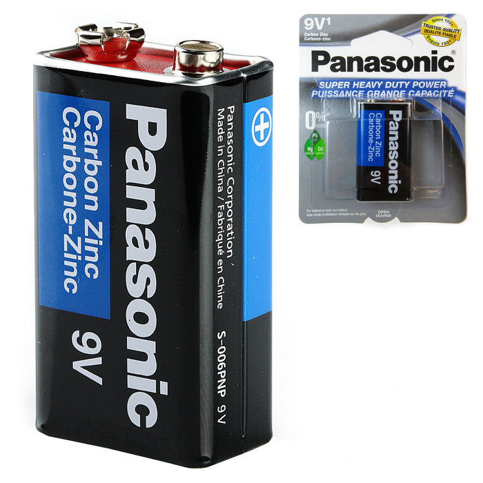1 Pack Alkaline Plus Battery or Carbone Zinc  9V Long Lasting Power Source 9 Volt General Purpose