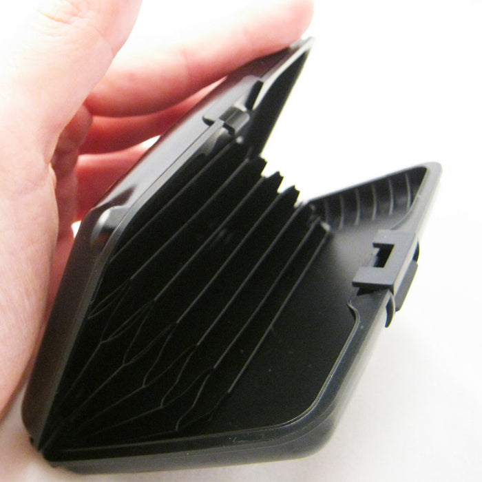 Aluminum Protective Bifold ID Wallet Hard Credit Card Holder Case Secure Pocket
