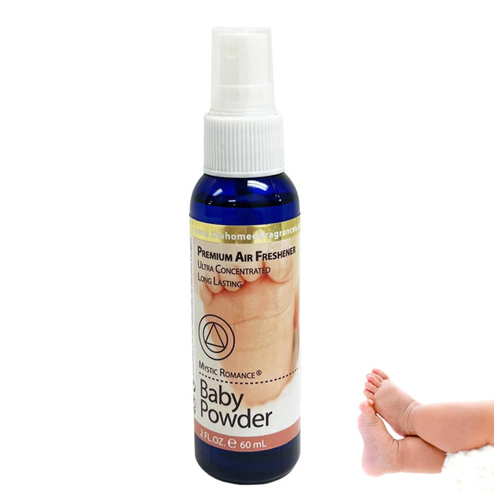 Baby Powder Concentrated Air Freshener Scent Spray Home Car Odor Eliminator 2oz