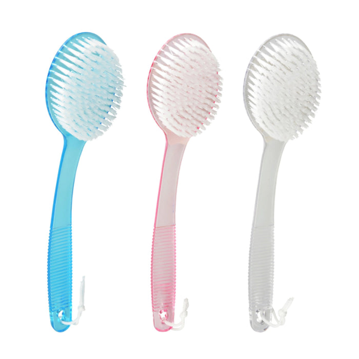 Exfoliating Body Bath Brush Back Scrub Scrubber Massager Shower Skin Spa Pet New