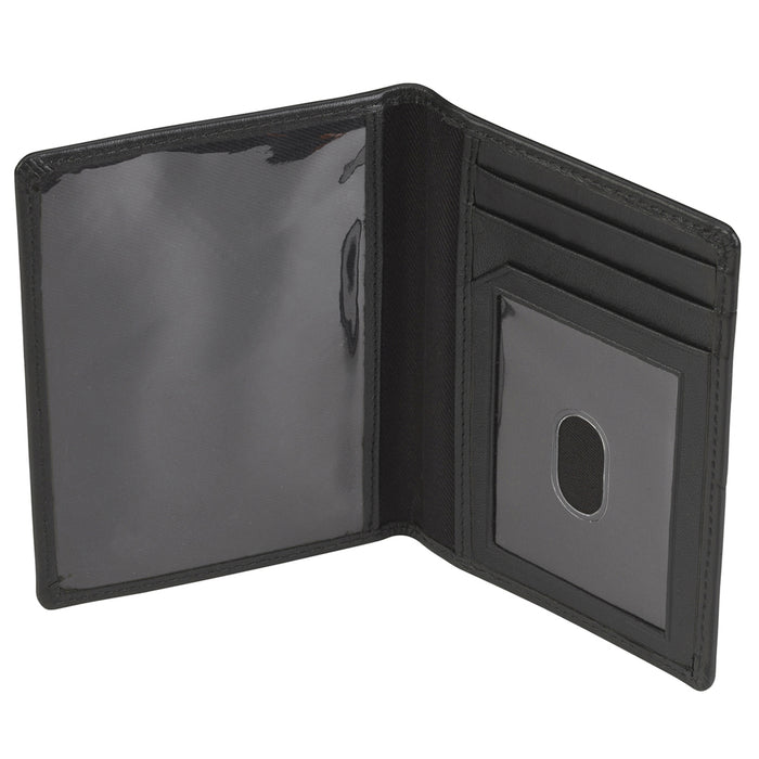 RFID Blocking Leather Passport Case ID Card Holder Travel Wallet Lewis N. Clark