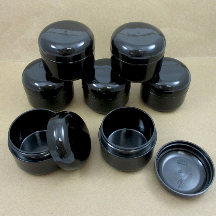 8 Plastic Makeup Jars Cosmetic Lotion Cream Sample Jar Containers High Quality