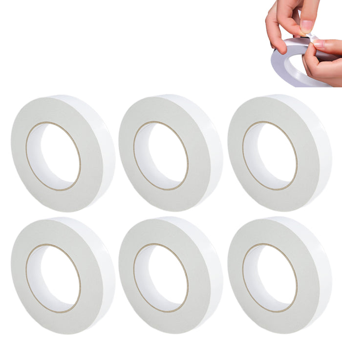 6 Pc Double Sided Adhesive Foam Tape Automotive Car Truck Acrylic 3/4" x 16 FT