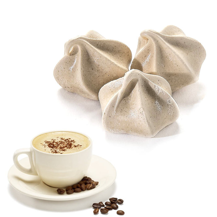 Cappuccino Meringues Cookies Fat Free Low Calories Coffee Snacks Kosher Treats