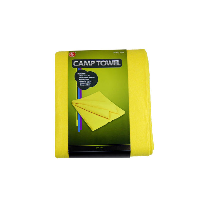 Camping Towel Fast Dry Super Absorbent Hiking Fishing Travel Bath Large 27"x50"