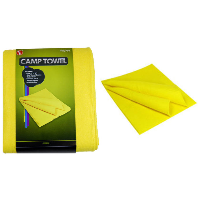 Camping Towel Fast Dry Super Absorbent Hiking Fishing Travel Bath Large 27"x50"