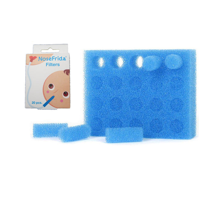 Nosefrida Replacement Filters 20ct Nasal Aspirator Baby Nose Suction Snot Infant