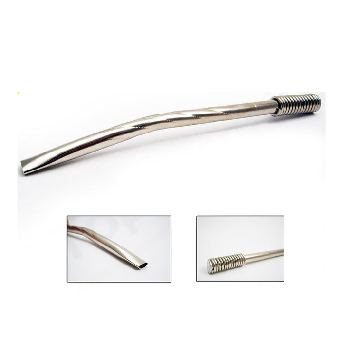 Yerba Mate Bombilla Metal Straw Tea Silver Gourd Drinking Filtered Argentina M05