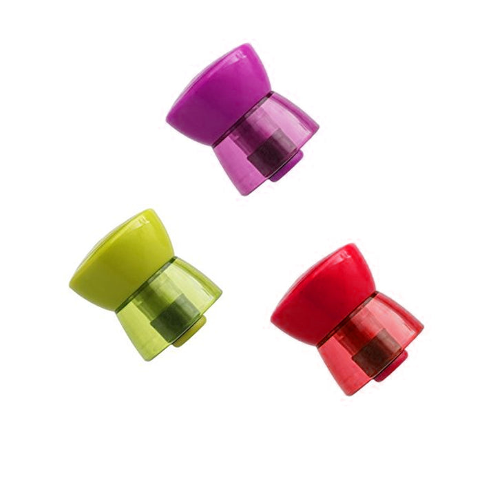 2 Wine Bottle Stopper Joie Twist Top Seal Cap Reusable Vacuum Sealed Cover Saver