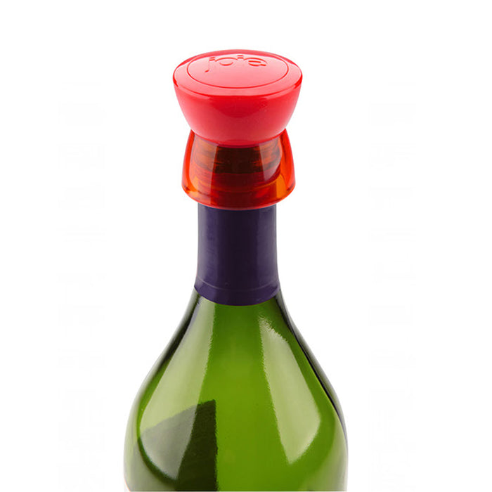 12 Pc Joie Wine Bottle Stopper Twist Top Saver Vacuum Seal Cap Reusable Preserve
