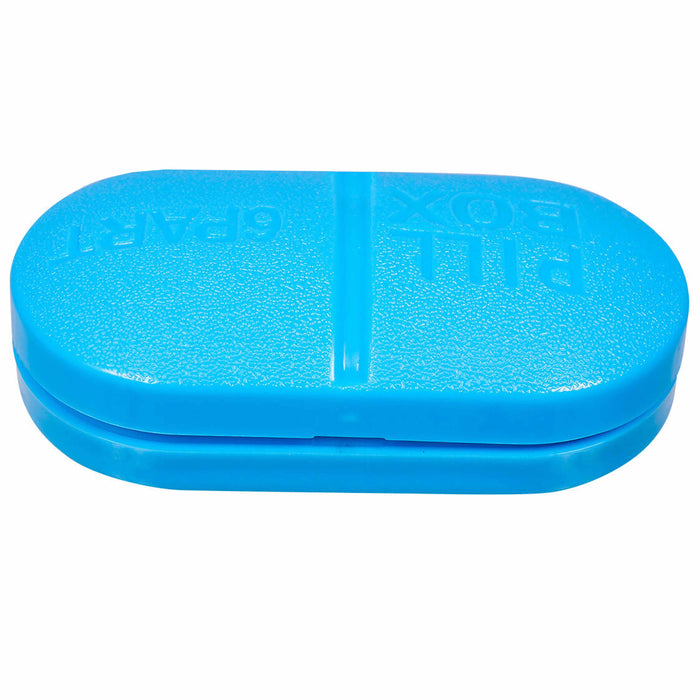 4 Pc Pill Organizer Box Case Holder 6 Compartment Weekly Daily Medicine Storage